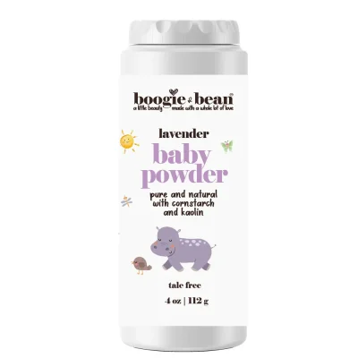 Lavender and cornstarch baby powder