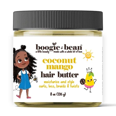 kids dry hair mango butter