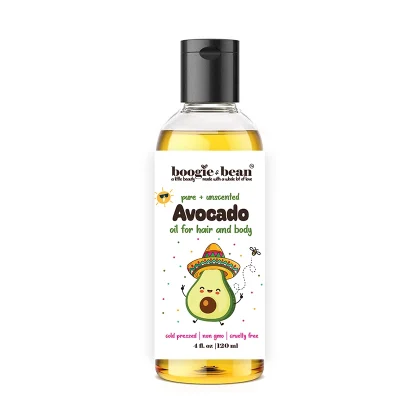 Boogie and Bean avocado oil for kids hair